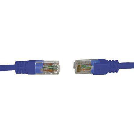 RS PRO Kat6 Ethernetové kabely, Modrá, Nízko dýmivý bezhalogenový, A: RJ45 20 m Vnější, B: RJ45 Vnější, typ pláště: