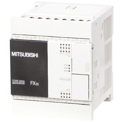 PLC procesor řada FX3S, výstup: Relé, Tranzistor Nástěnná montáž Mitsubishi Electric 12, typ vstupní: DC