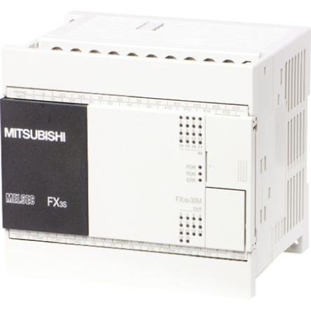 PLC procesor řada FX3S, výstup: Relé, Tranzistor Nástěnná montáž Mitsubishi Electric 16, typ vstupní: DC