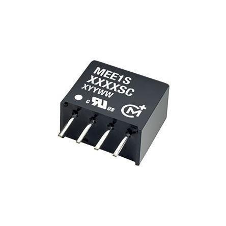 Murata Power Solutions Měnič DC/DC MEE1, výstup: 5V dc 1 kV dc, Vin 5.5V dc 200 mA, Vin 4.5V 1 W -40 °C 85 °C Průchozí