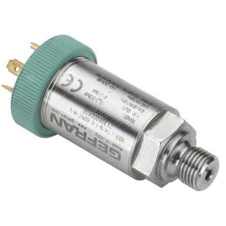 Gefran Tlakový snímač, řada: TK 0 bar 60 bar pro Kapalina, výstup: Proud/napětí IP65, IP66, IP67