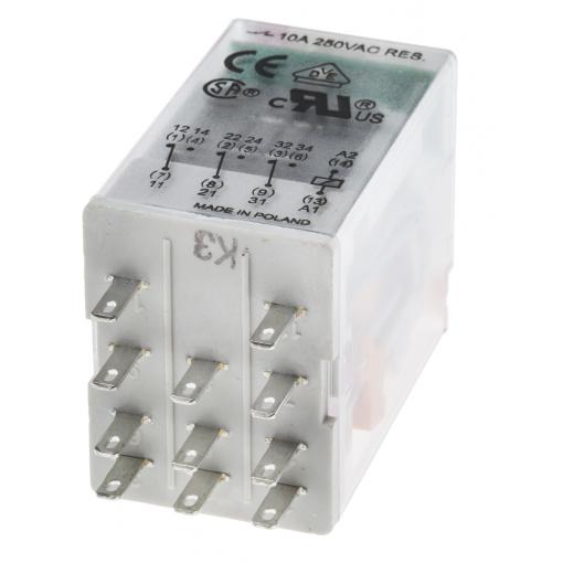 Relpol Výkonové relé 3PDT 10 A 110 V ac R3N : Půhy.cz
