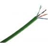 RS PRO Cat5 Ethernetové kabely, Zelená, Polyvinylchlorid, 300V 50 m, typ pláště: U/UTP