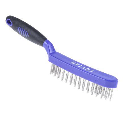 Cottam 30 mm 4řadý Drátěný kotouč Nerezová ocel, Příprava povrchu