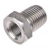 Nerezová spojka trubek Přímý Pouzdro 13.97 mm Vnější Šestihran RS PRO 1/4 in Vnitřní 1/8 in