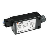Tlakový snímač IP40, max. tlak: 0 kPa SMC 24V dc, přípojka portu: 1/8 in 60 °C