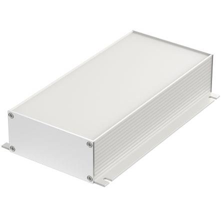 Bopla Pouzdro, řada: Filotec (Set) IP40 Nestíněný S přírubou barva Stříbrná barva Stříbrná Hliník 220 mm 48 mm 105 mm