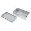 RS PRO Pouzdro, řada: RS PRO IP66 Nestíněný barva Šedá barva Šedá Odlévaný hliník 220 mm 81 mm 120 mm Neopren