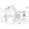 Kompaktní upínák BSP-CB10-6 Bessey BSP-CB10-6, Upínací rozsah:97 mm mm, Délka vyložení:60 mm