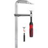 Bessey GZ40-2K šroubová svěrka Rozpětí (max.):400 mm Vnější délka: 530 mm Délka vyložení:120 mm