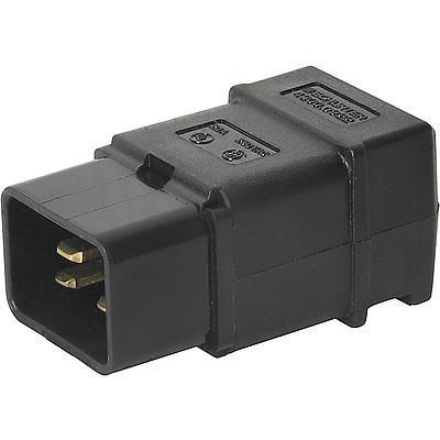 Schurter Konektor IEC C20, orientace těla: Rovný, Kabel Vnitřní, 250V 20A