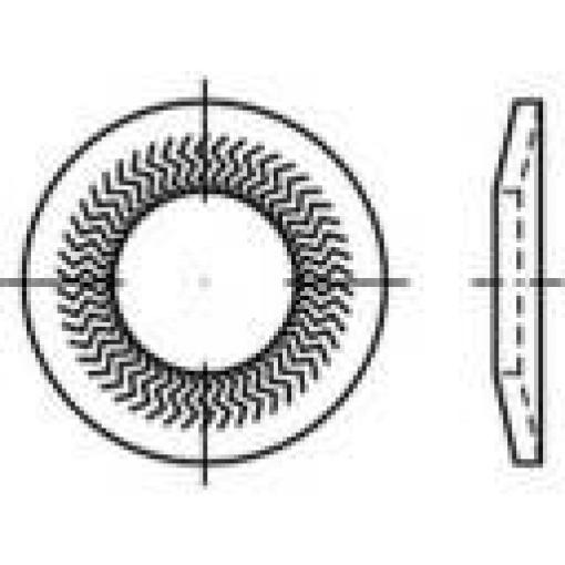 pérové podložky 14 mm 30.25 mm pružinová ocel pozinkované 100 ks Alstertaler Schrauben & Präzisionsteile 159404