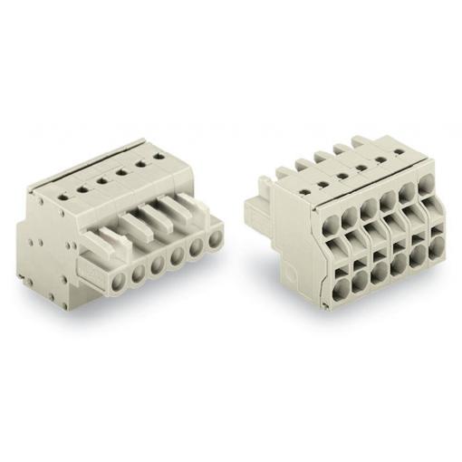 WAGO 721 zásuvkový konektor na kabel 15, rozteč 5 mm, 721-2115/026-000, 25 ks
