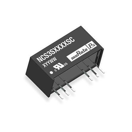 Murata Power Solutions Měnič DC/DC NCS3, výstup: 12V dc 1.5 kV dc, Vin 80V, Vin 18V 2 W -40 °C 85 °C Průchozí otvor