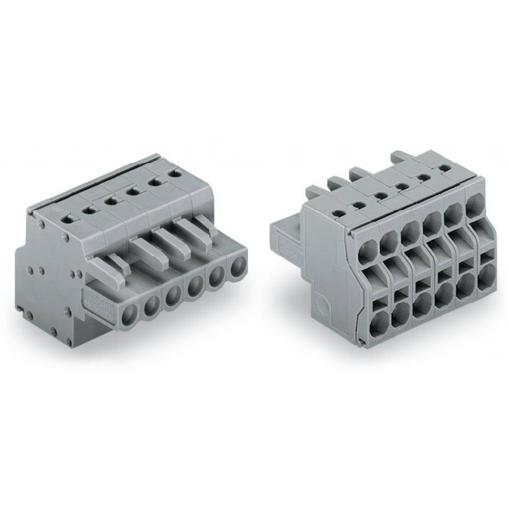 WAGO 231 zásuvkový konektor na kabel 15, rozteč 5 mm, 231-2115/026-000, 25 ks