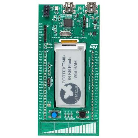 STMicroelectronics Vývojová sada, STM32L053C8T6, STM, MCU STM32L0538-DISCO, MCU, ARM Cortex M0+, Discovery, Vývojová