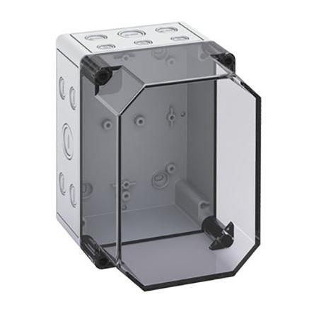 Spelsberg Pouzdro, řada: TK PC IP66 Nestíněný barva Šedá IK08 barva Průhledné Polykarbonát 130 mm 165 mm 180 mm