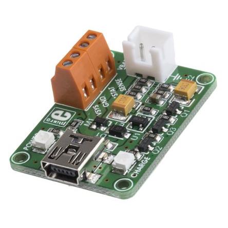 Vývojová sada pro řízení napájení VOLT USB Řízení spotřeby MikroElektronika MCP73832