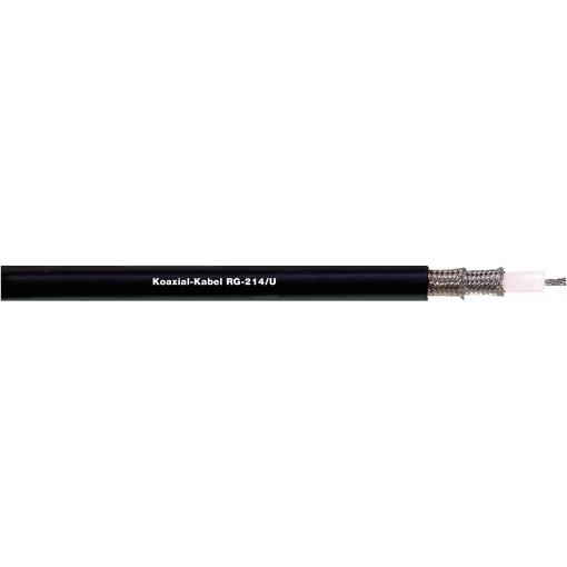 LAPP RG11 A/U, 2170009/100 koaxiální kabel, vnější Ø: 10.30 mm, 75 Ω, černá, 100 m