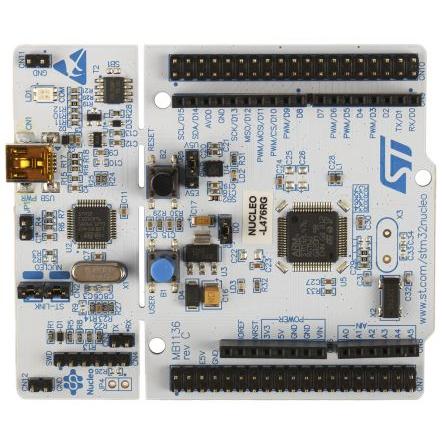 STMicroelectronics Vývojová deska, STM32L476RGT6, STM, MCU NUCLEO-L476RG, Mikrokontrolér, ARM Cortex M4F, STM32