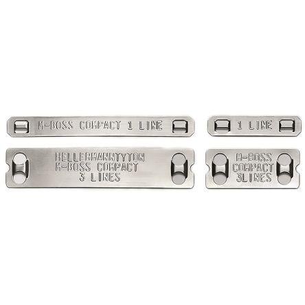 HellermannTyton Kabelové štítky Kov 90 mm 90 mm 500 V balení
