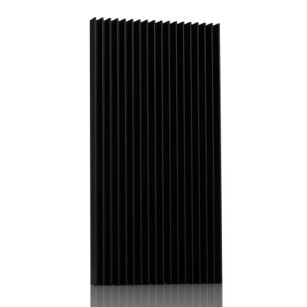RS PRO Chladič, řada: RS PRO pro Univerzální Obdélníkový Hliník 0.48°C/W 15 mm 200 mm 100mm