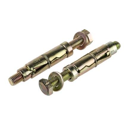 Volný šroub štítové kotvy, Uhlíková ocel, M12, délka: 75 mm RS PRO 20 mm