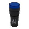 RS PRO Kontrolka, řada: RS PRO Montáž do panelu LED Modrá, průměr výřezu: 16 mm IP40 Kulatý 230V ac