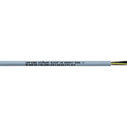 LAPP ÖLFLEX® 150 řídicí kabel 3 G 0.75 mm² šedá 15103-150 150 m