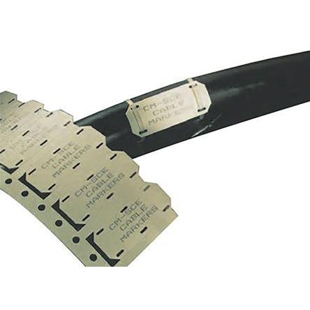 TE Connectivity Kabelové štítky Bílá Bílá 50.8 mm TE tiskárna 50.8 mm 250 V balení