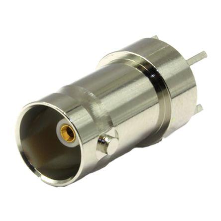 COAX Connectors Koaxiální konektor, řada: BNC Vnitřní, 75 Ω, orientace těla: Rovný, Montáž na plošný spoj Konektory BNC