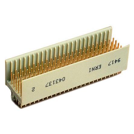 ERNI Konektor pro základní desku, řada: ERmet, rozteč: 2 mm Odolný, metrický, typ B, počet kontaktů: 95, počet řad: 7