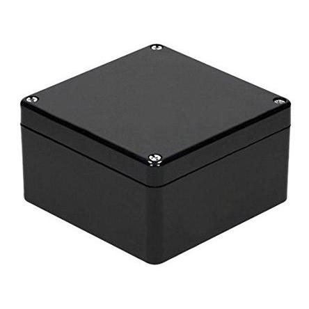 RS PRO Pouzdro, řada: RS PRO IP66 Nestíněný barva Černá barva Černá Polyester 220 mm 90 mm 120 mm Silikon
