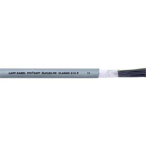LAPP 26321-500 kabel pro energetické řetězy ÖLFLEX® CLASSIC FD 810 P 4 G 0.75 mm² šedá 500 m
