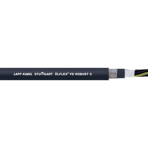 LAPP 26705/100 kabel pro energetické řetězy ÖLFLEX® ROBUST FD C 12 G 0.75 mm² černá 100 m