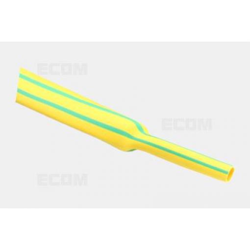 Smršťovací bužírka se lepidlem 3:1, 4,8 mm, 125/200 °C, černá, 1 m