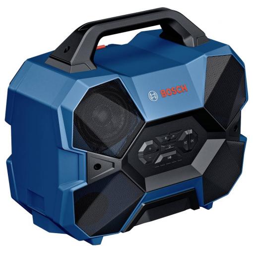 Bosch Professional GPB 18V-6 C Bluetooth® reproduktor USB modrá, černá