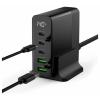Ansmann Desktop Ladegerät mit Display DC5140PD 140W USB nabíječka, 2x USB A, 3x USB-C®, 140 W, Dodávka energie, černá