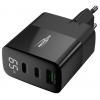 Ansmann HC365PD 65W USB nabíječka, 1x USB A , 2x USB-C®, 65 W, Dodávka energie, černá