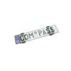 Podložka SPZ COMPASS 91548 černá