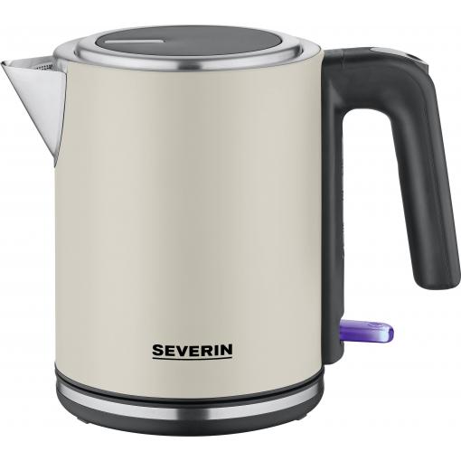 Severin 9577 rychlovarná konvice, bez BPA, indikátor, béžová, černá, 9577