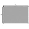 Krycí plachta GARDLOV 4 × 5 m, 120 g/m², stříbrná, s kovovými oky