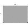 Krycí plachta GARDLOV 3 × 4 m, 120 g/m², stříbrná, s kovovými oky
