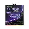 Flexibilní neonový LED pásek TR-30N, fialový, 1,8 m, IP65, USB