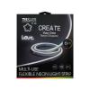 Flexibilní neonový LED pásek TR-30N, bílý, 1,8 m, IP65, USB