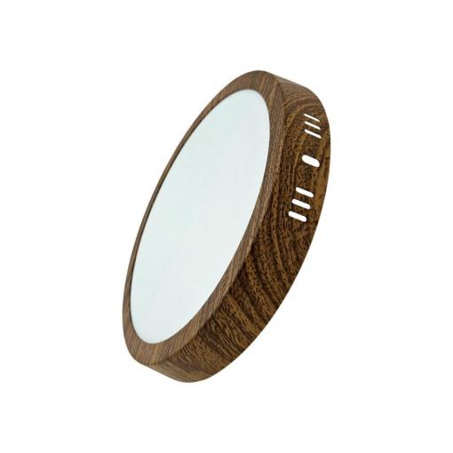 Podhledové LED svítidlo Trixline 210 mm, 18 W, 4200 K, přisazené