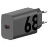 Motorola MOTOROLA SOLUTIONS - Motorola - Netzteil - 68 Watt - PD (24 pin USB-C) USB nabíječka, GaN, Rychlonabíječka, 1x USB-C®, 68 W, Power Delivery 3.0,