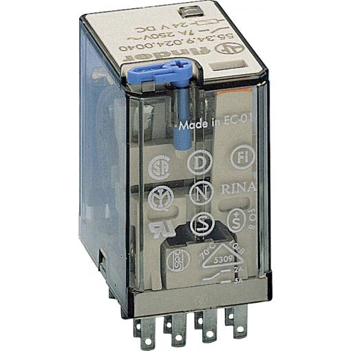Finder 55.34.9.220.5040, 55.34.9.220.5040 zátěžové relé, 250 V/AC, 7 A, 1 ks