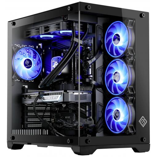 CSL Computer Gaming PC M10510H AMD Ryzen 5 7600X 5.3 GHz 16 GB RAM 1000 GB SSD Nvidia GeForce RTX™ 4060 8 GB GDDR6 89181