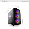 CSL Computer Gaming PC M10800 AMD Ryzen 7 8700G 5.1 GHz 32 GB RAM 1000 GB SSD AMD Radeon™ 780M 91309